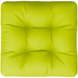  Jastuk za palete jarkozeleni 50 x 50 x 12 cm od tkanine | shoptok.hr