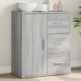 vidaXL Komoda siva sonoma 60x31x70 cm inženirski les Cene