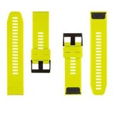 Onasi Silikonski pašček za uro 26 mm - Quick Fit - Fenix 5x / 6x - limeta | Shoptok.si