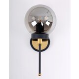 Squid Lighting Črna/siva stenska svetilka ø 15 cm Tokyo – | Shoptok.si
