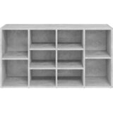  Klupa za cipele boja betona 103x30x55 cm konstruirano drvo | shoptok.hr