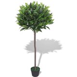  Umjetni Lovor s Lončanicom 125 cm Zeleni | shoptok.hr