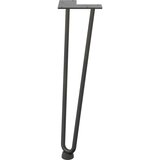 vidaXL Ukosnice noge za stol 4 kom antracit 42 cm čvrstog čelik | shoptok.hr