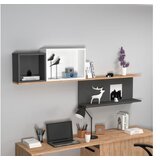 Hanah home dečija soba akser group atlantic pine anthracite | ePonuda.com