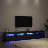 TV ormar 2 pcs Crni hrast 240 x 35 x 40 cm Konstruirano drvo | shoptok.hr