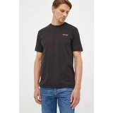 Calvin Klein Bombažen t-shirt črna barva