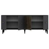 Hanah home komoda verry anthracite walnut | ePonuda.com
