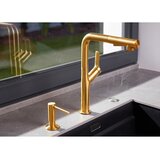 KFA Armatura 990-100-31 - Ugradni dozator sapuna DUERO od nerđajućeg čelika/zlatna | Eponuda.com