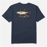 Salty Crew Majice s kratkimi rokavi Ahi classic tee Modra Cene