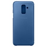 Samsung Galaxy A6+ (2018) Wallet Cover ovitek, moder | Shoptok.si