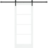 vidaXL Klizna vrata s hardverom 'ORKDAL'Bijela 83x202 cm | shoptok.hr