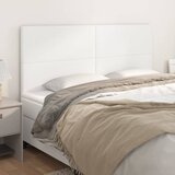  Uzglavlje Bijelo 200x5x118/128 cm Imitacija kože | shoptok.hr