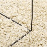  Čupavi moderni tepih s visokim vlaknima zlatni Ø 160 cm | shoptok.hr