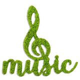 WALLXPERT dekorativni zidni pribor zelene boje moss music | ePonuda.com