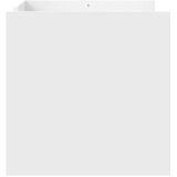  Stolić za kavu bijeli 80 x 50 x 50 cm od konstruiranog drva | Eponuda.com