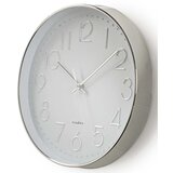 Nedis CLWA015PC30SR - Zidni sat 1xAA beli/srebrni | Eponuda.com