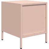  Noćni ormarići 2 kom ružičasti 35x39x43,5 cm čelični | shoptok.hr