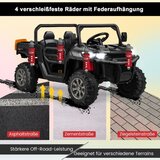  2-sedežni električni avtomobil z glasbo in črnimi žarometi | Shoptok.si