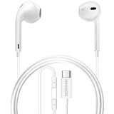 Oem Mayaxess, Žične USB-C slušalke za Galaxy S25 FE z vgrajenim mikrofonom, Bela, (5000228707) | Shoptok.si