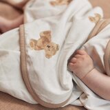 Jollein hišna brisača 75x75cm teddy bear multicolor 534-836-66095 | Shoptok.si