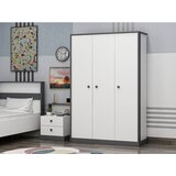 Hanah home ormar life white anthracite | ePonuda.com