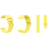 Chameleon Silikonski pašček 18 mm, Fresh rumen, za pametno uro | Shoptok.si