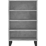  Visoka komoda siva boja betona 57x35x90 cm konstruirano drvo | shoptok.hr