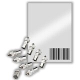 Zed Electronic elektronska RF vtičnica kovinska, pak. 25 kos. - RFZA/25 | Shoptok.si