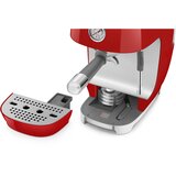 Smeg ECF03RDEU aparati za kavu s crvenom ruckom, 50's stil | shoptok.hr