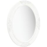 Maison Chic Stensko Ogledalo - Zrcalo - Kozmetično ogledalo v baročnem stilu 50x60 cm belo, (21698197) | Shoptok.si