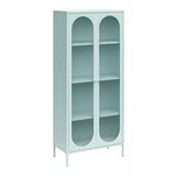 Støraa Svijetlo plava metalna vitrina 80x186x40 cm Luna – | shoptok.hr