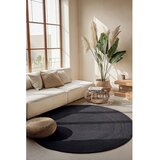 Hanse Home Črna obojestranska/ročno tkana okrogla preproga iz jute ø 200 cm Braided – | Shoptok.si