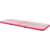  Strunjača na napuhavanje s crpkom 400 x 100 x 10 cm PVC roza | shoptok.hr
