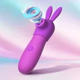 Bunny Sidekick Suction Clit Stimulator Purple