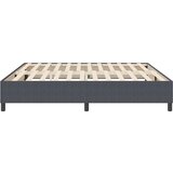  Kutija Prolazni Krevet Tamno Siva 200x200 cm Baršun | shoptok.hr