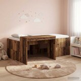  za djecu s visokim okvirom i stolom Staro drvo - Staro drvo 90 x 200 cm | shoptok.hr