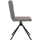  Jedilni stoli 2 kosa taupe blago, (21822305) | Shoptok.si