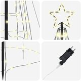  LED božićno drvce EKENAS 400 cm 800 LED lampica Topla bijela Slike