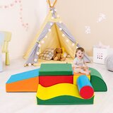  Mehka igrala za plazenje, lazenje, otroški gradniki iz pene, 7- delni set | Shoptok.si