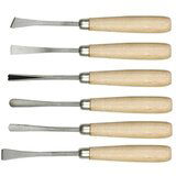VOREL Set 6 lesenih dlet za rezbarjenje 160mm, (20437221) | Shoptok.si