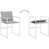  11-dijelni vrtni blagovaonski set s jastucima bijeli tekstilena | shoptok.hr