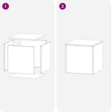  Stalak za biljke 2 pcs Rđa 40 x 40 x 40 cm Otporni čelik | shoptok.hr