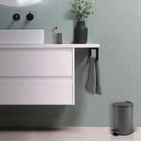 Kanta za smeće na pedalu, mat siva, 3 L | shoptok.hr