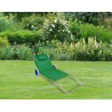 Gardenson Vrtni Ležalnik Bindox, Zelena | Shoptok.si