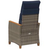  Ležaljka u vrtu 2 pcs Siva i tamnoplava 64 x 57,5 x 112 cm | shoptok.hr