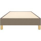  Okvir za krevet s oprugom smeđesivi 90x190cm od tkanine | shoptok.hr