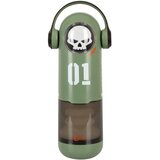 Rebel Skull - masturbator s potiskom i vibracijom (zeleni) Slike