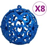  Set božićnih kuglica od 111 komada plavi od polistirena | Eponuda.com