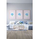 Wallity uramljena slika Artsmdf3Lu1, 50x70 cm, 3 dela | ePonuda.com