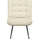 vidaXL Relaksacijski stol Cream 64x74x84 cm Velvet | Shoptok.si